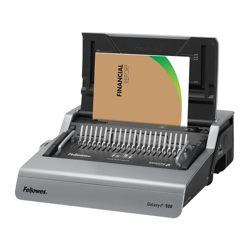 Fellowes Galaxy-E 500 Elektrisch CombBind Bindegerät 500 Blatt