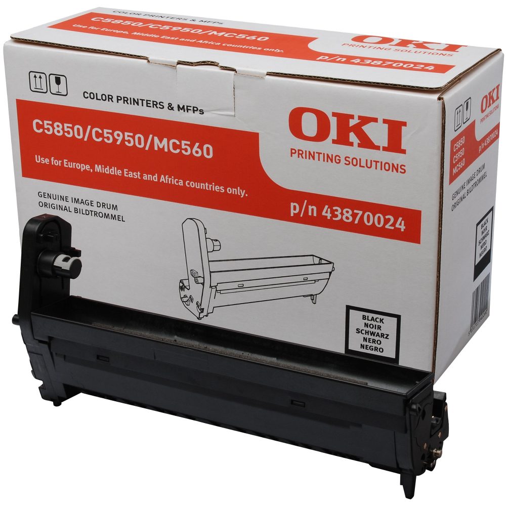 Original Drum Unit, schwarz OKI 43870024