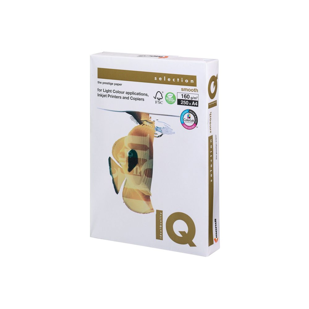 Mondi IQ Selection Kopierpapier A4 160 gsm Weiss 250 Blatt