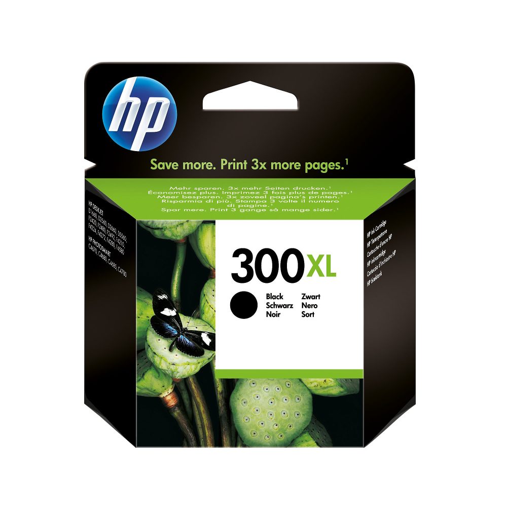 HP 300XL Original Tintenpatrone CC641EE Schwarz