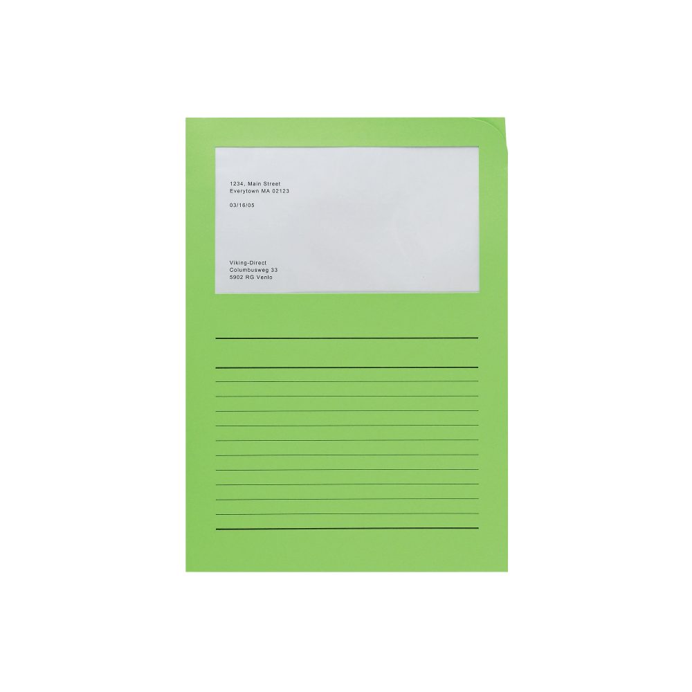 Elco Ordo Classico Ordnungsmappe DIN A4 Intensives Grün Papier 120 g/m² 100 Stück