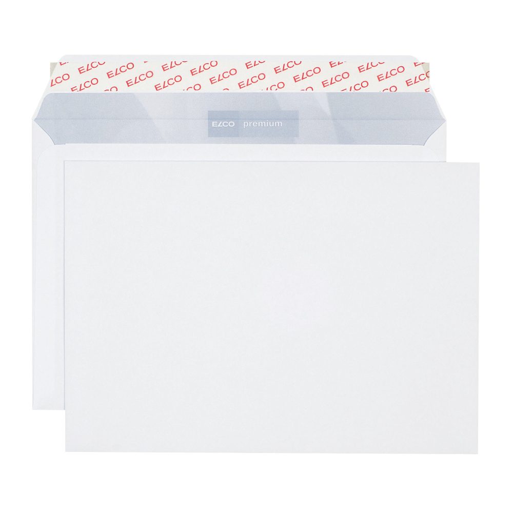 ELCO Couvert Premium o. Fenster C5 32886 100g hochweiss,Kleber 500 Stk.