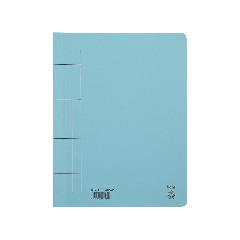 Bene Schnellhefter DIN A4 Blau Manilakarton