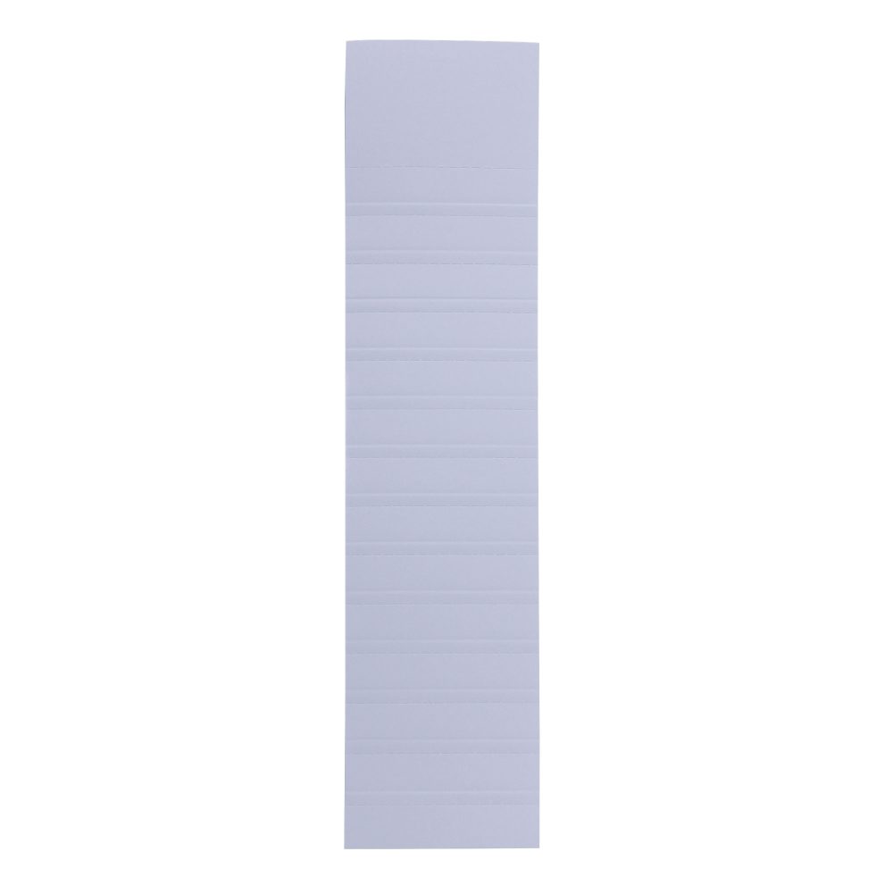 Djois Alzicht Beschriftungsstreifen Alzicht Weiss Papier 6,5 x 16,7 cm 325 Stück