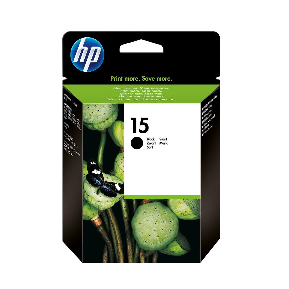 HP 15 Original Tintenpatrone C6615DE Schwarz