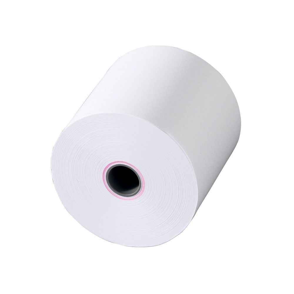 Niceday Additionsrollen 60 g/m² 57 mm x 65 mm x 12 mm x 40 m Weiss 5 Rollen