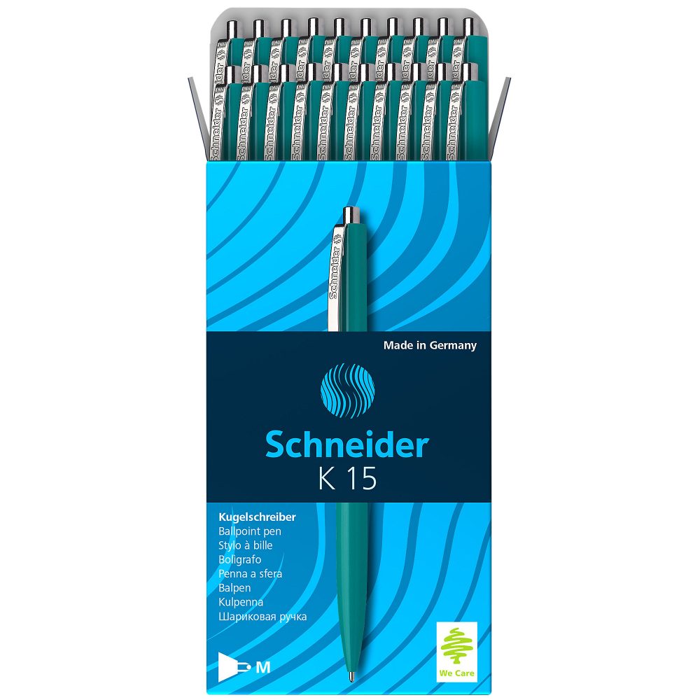 Schneider Kugelschreiber K15 0.5 mm Grün 20 Stück