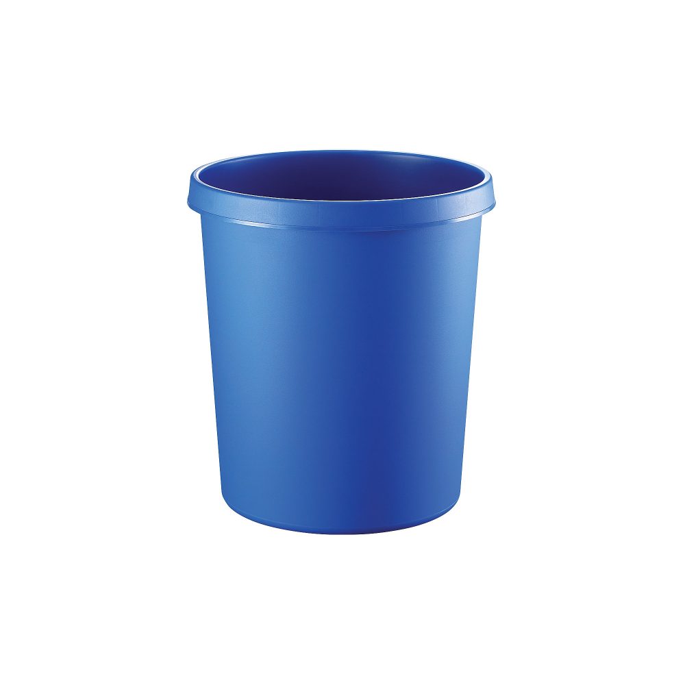 helit Papierkorb Polyethylen Blau 41 cm