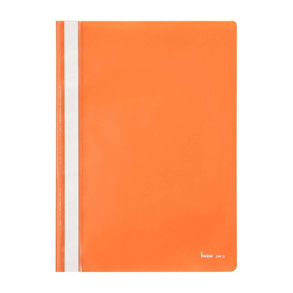 Bene Schnellhefter DIN A4 Orange Polypropylen