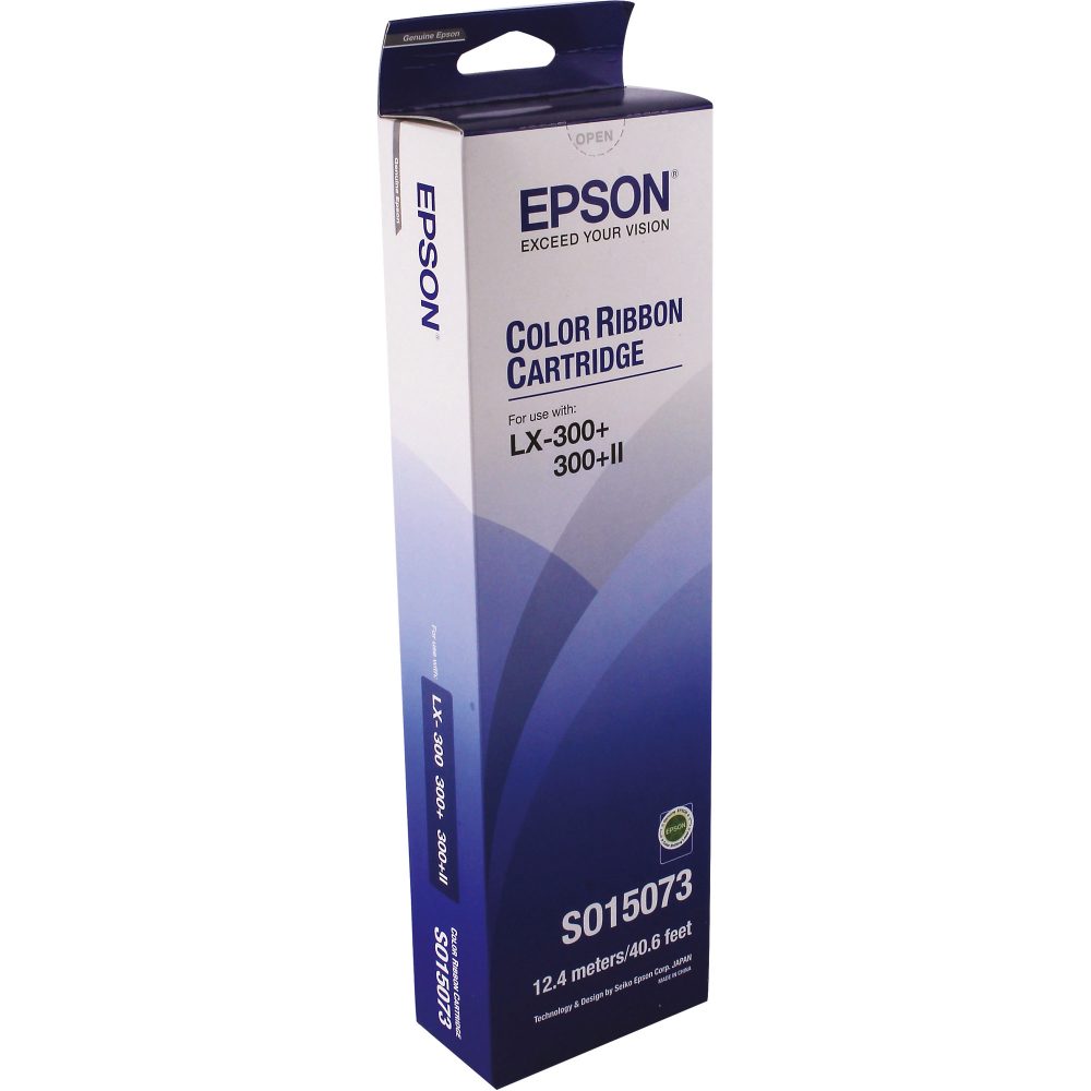 Epson Farbband C13S015073 Original S015073 Passend für Geräte des Herstellers: Epson Schwarz, Blau, Rot, Gelb 1 St.