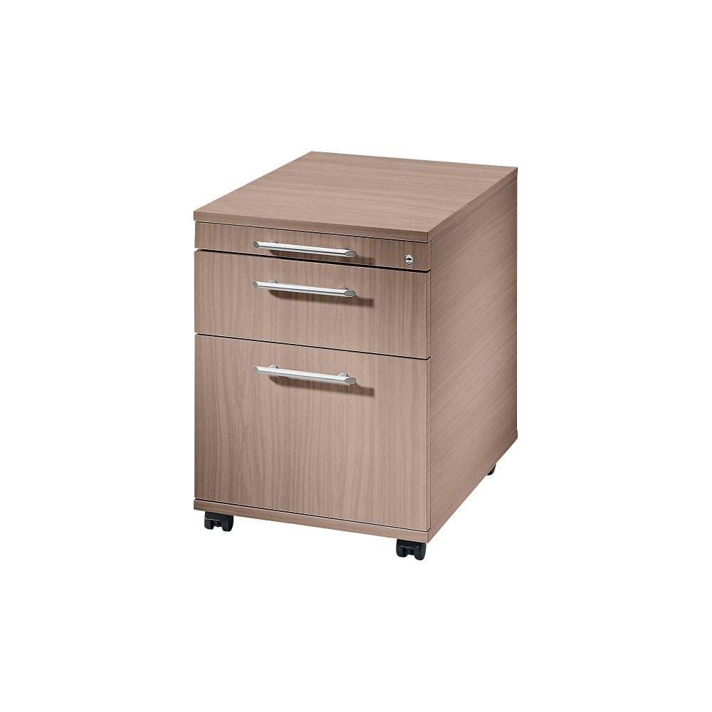 Hammerbacher Rollcontainer AC20/N Nussbaum 428 x 580 x 590 mm