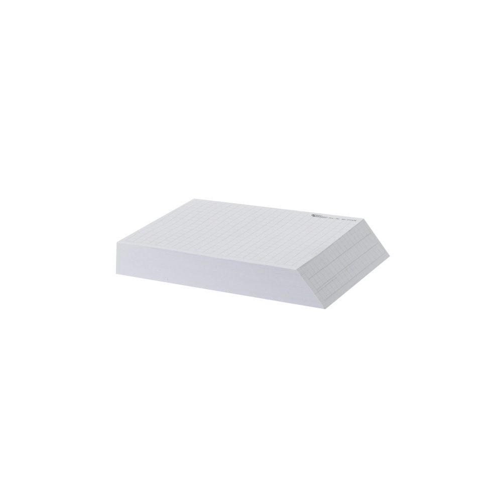 König & Ebhardt Karierter Notizblock 98 x 20 mm Weiss 170 Blatt