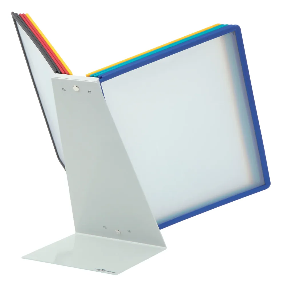 DURABLE Displaysystem VARIO Table 20 569900 farbig, mit 20 Sichttafeln A4