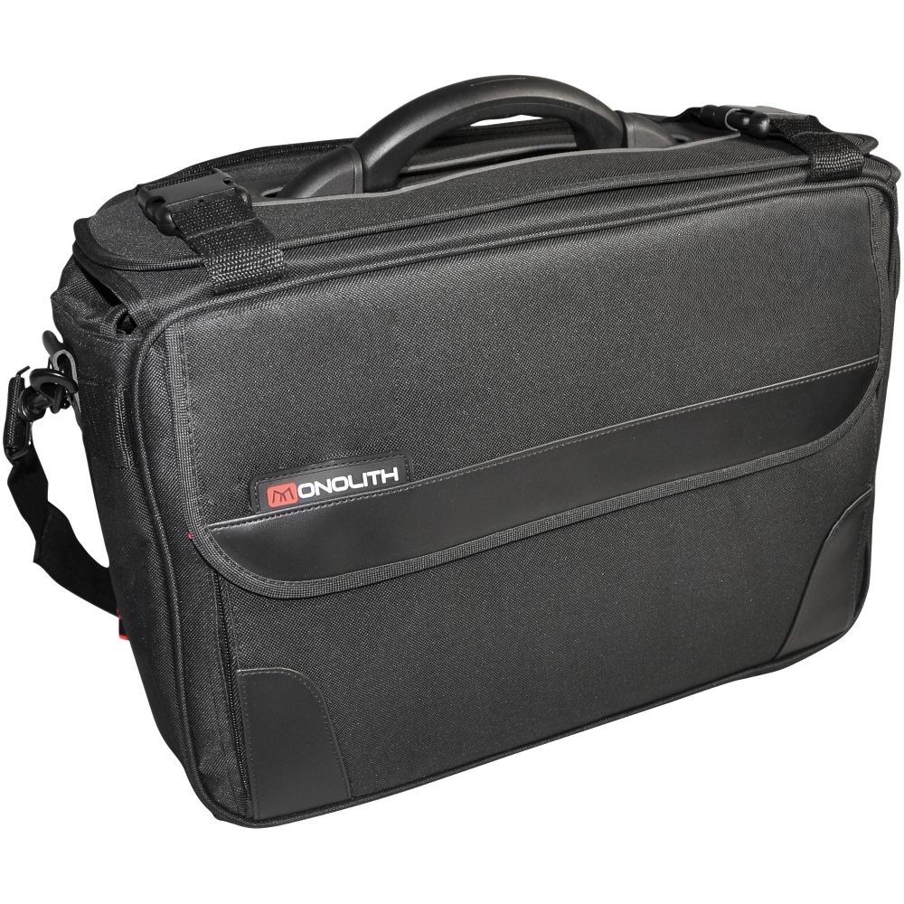 MONOLITH Pilotenkoffer 2000002168 soft touch, schwarz