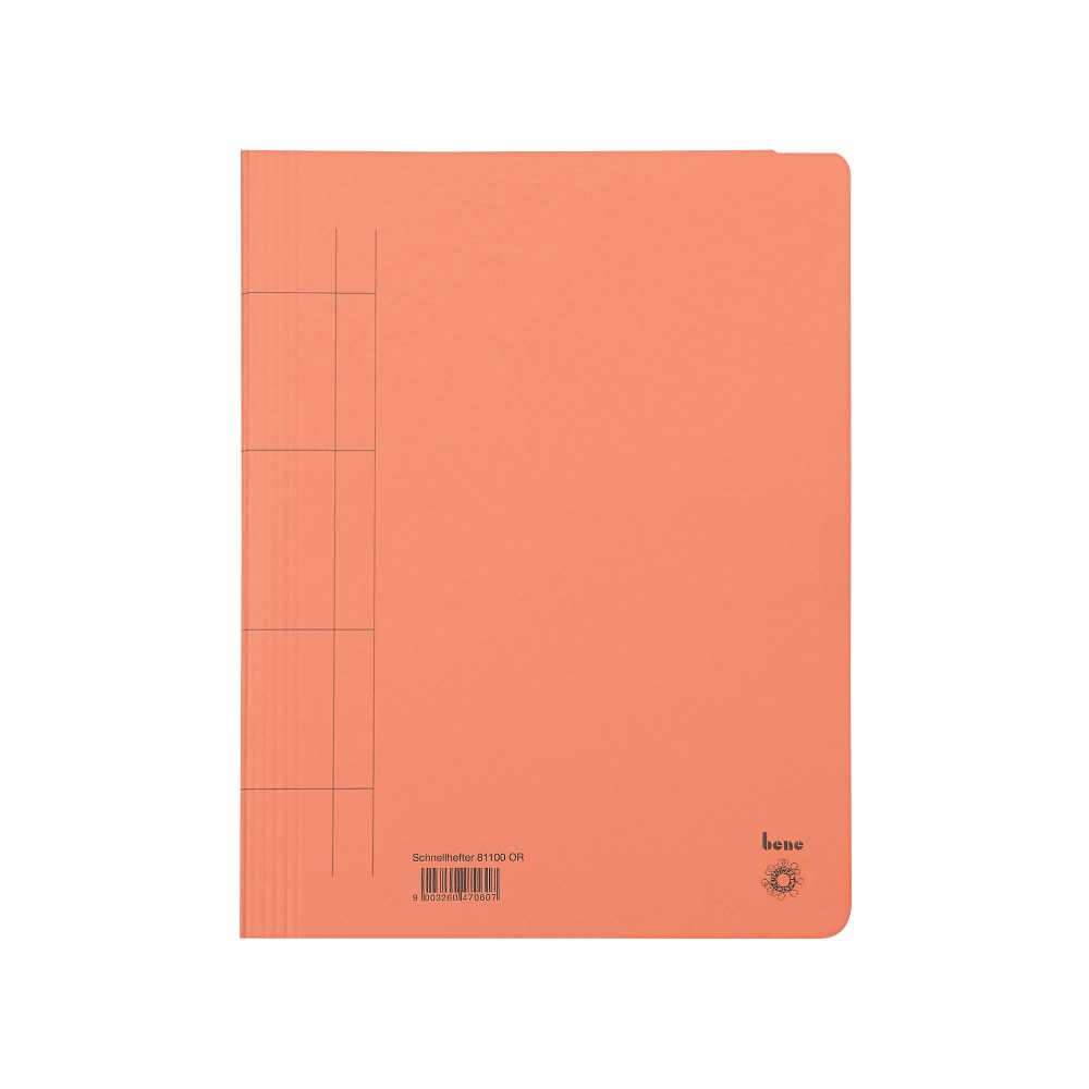 Bene Schnellhefter DIN A4 Orange Manilakarton
