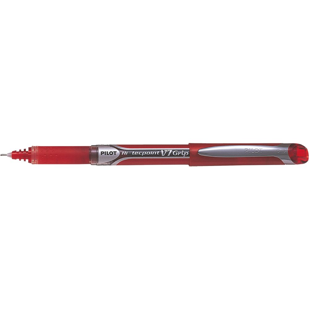 Pilot Hi-Tecpoint Grip Tintenroller 0.4 mm Rot
