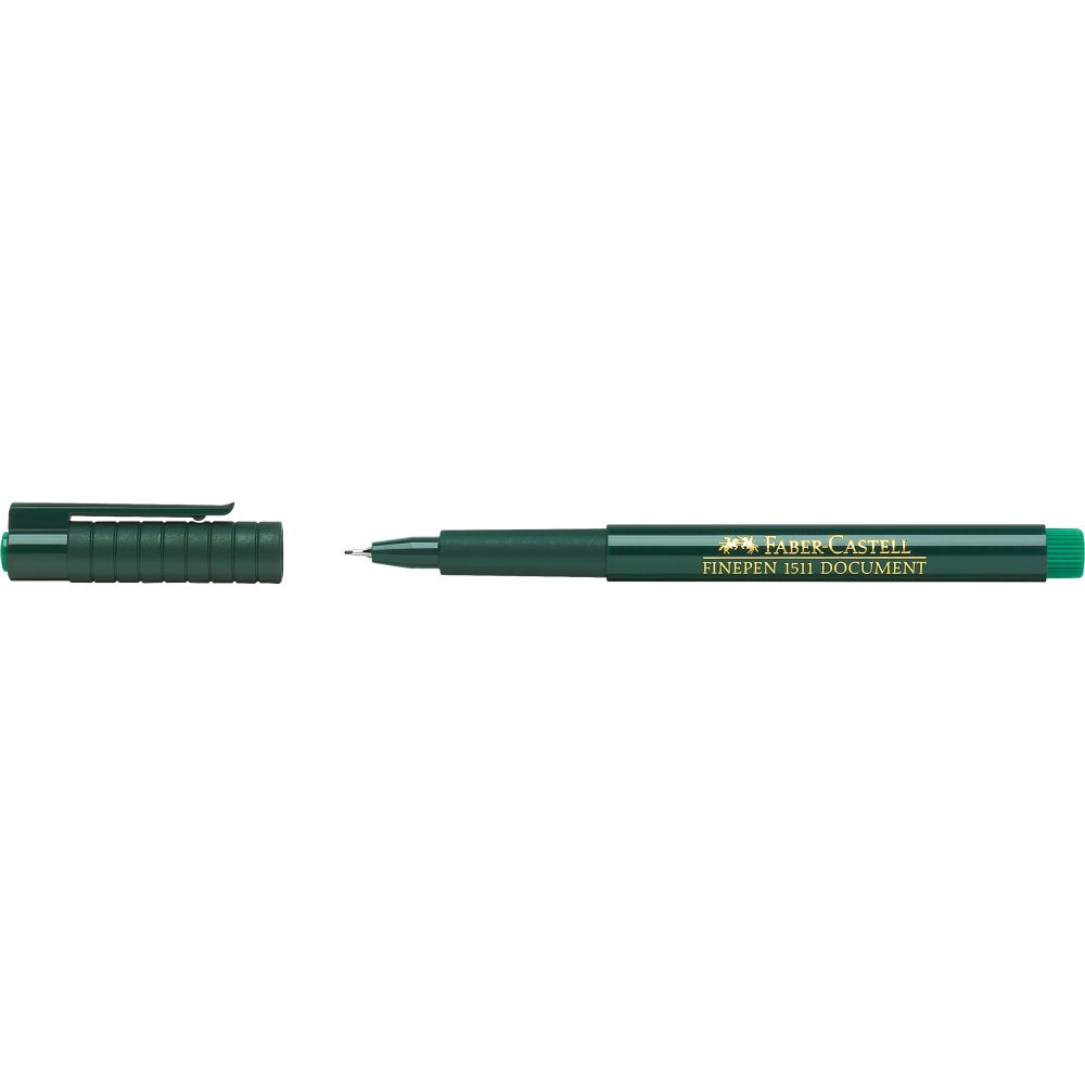Faber-Castell Fineliner 1511 0.4 mm Grün