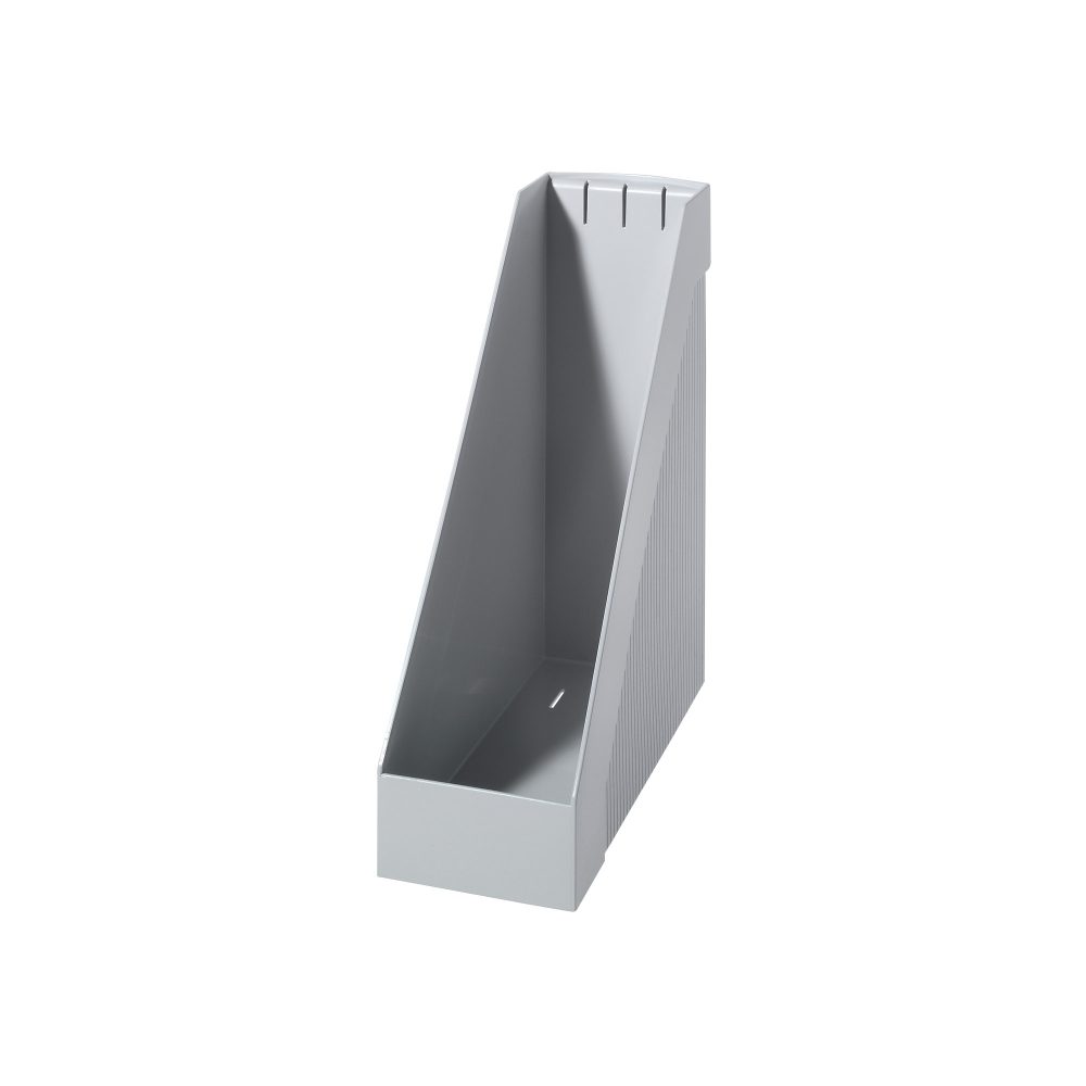 helit Stehsammler Linear Polystyrol Lichtgrau 10 x 27 x 29 cm