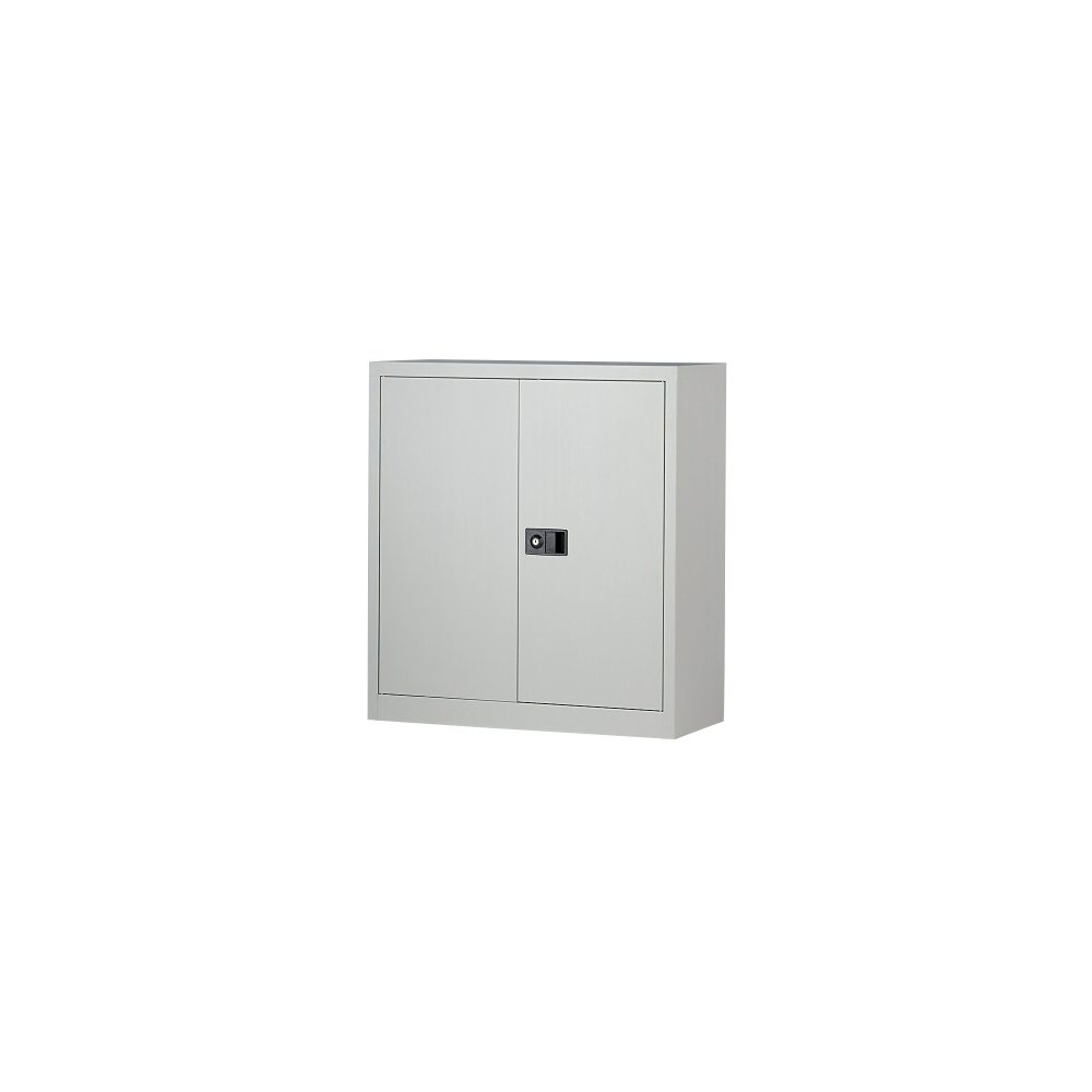 Bisley Flügeltürenschrank Economy Lichtgrau 914 x 400 x 1.000 mm