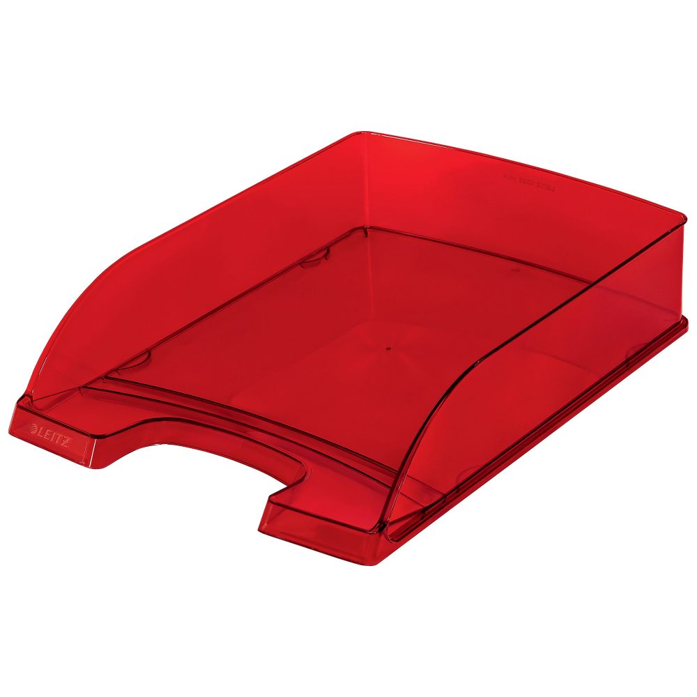 Leitz Plus Briefablage 5226 DIN A4 Rot 25,5 x 35,7 x 7 cm