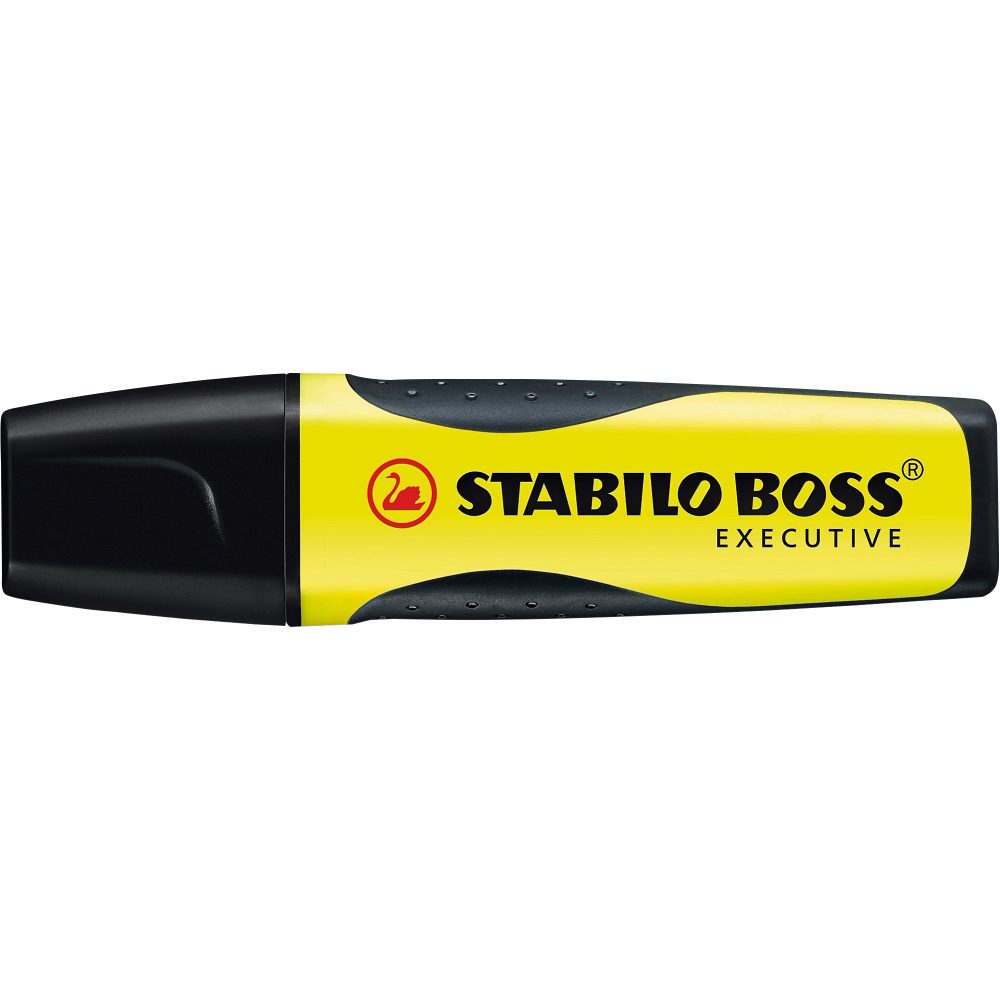 STABILO Textmarker BOSS EXECUT. 2-5mm 73/14 gelb