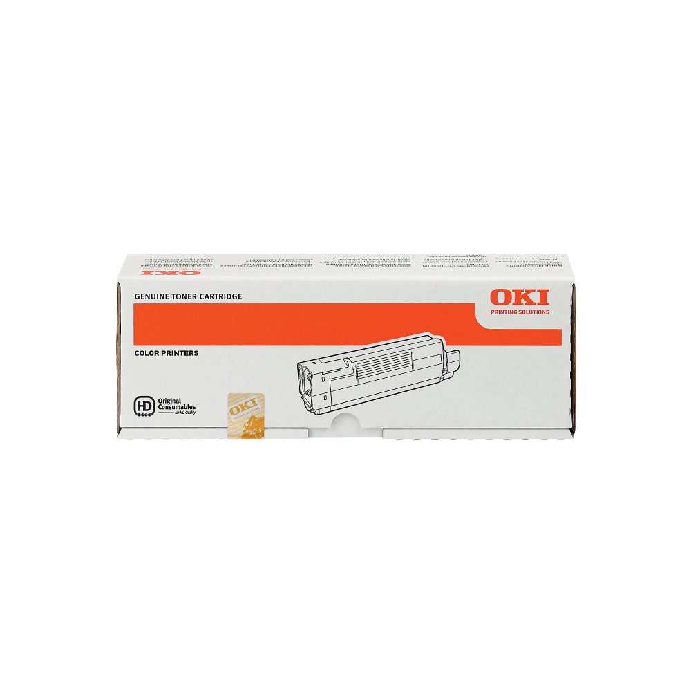 OKI 43865721 Original Tonerkartusche Gelb