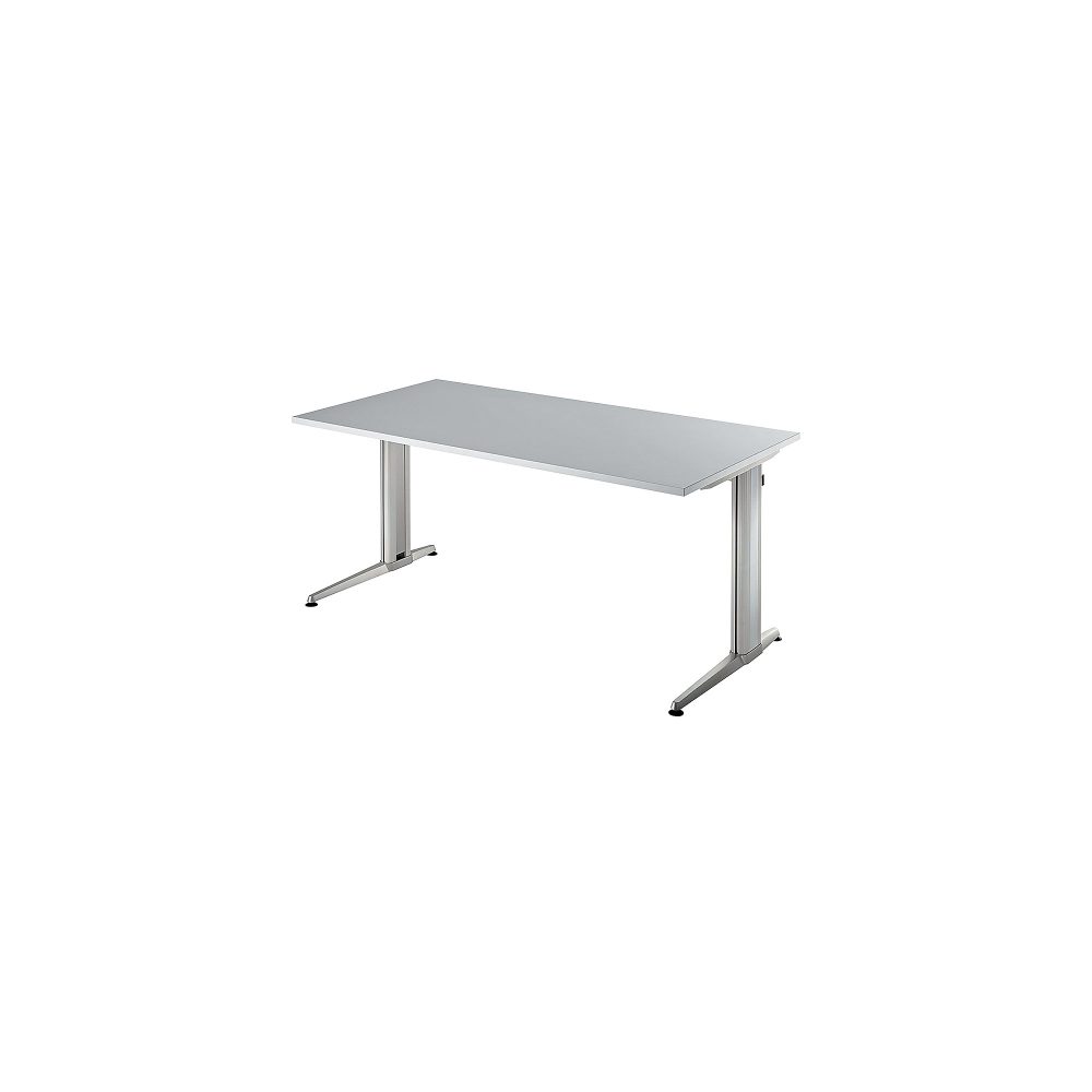 Hammerbacher Arbeitstisch Matrix Lichtgrau 1.600 x 800 x 720 mm
