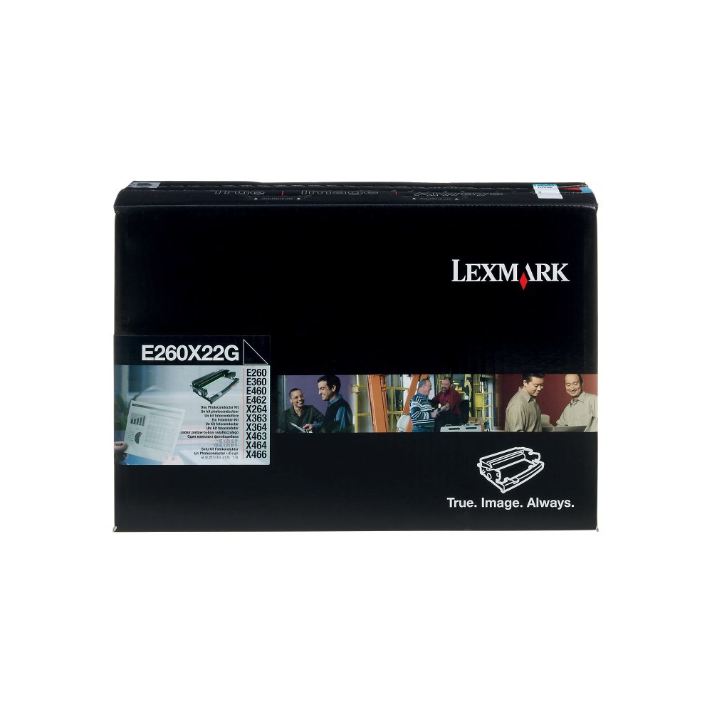 Lexmark E260X22G Original Trommel Schwarz
