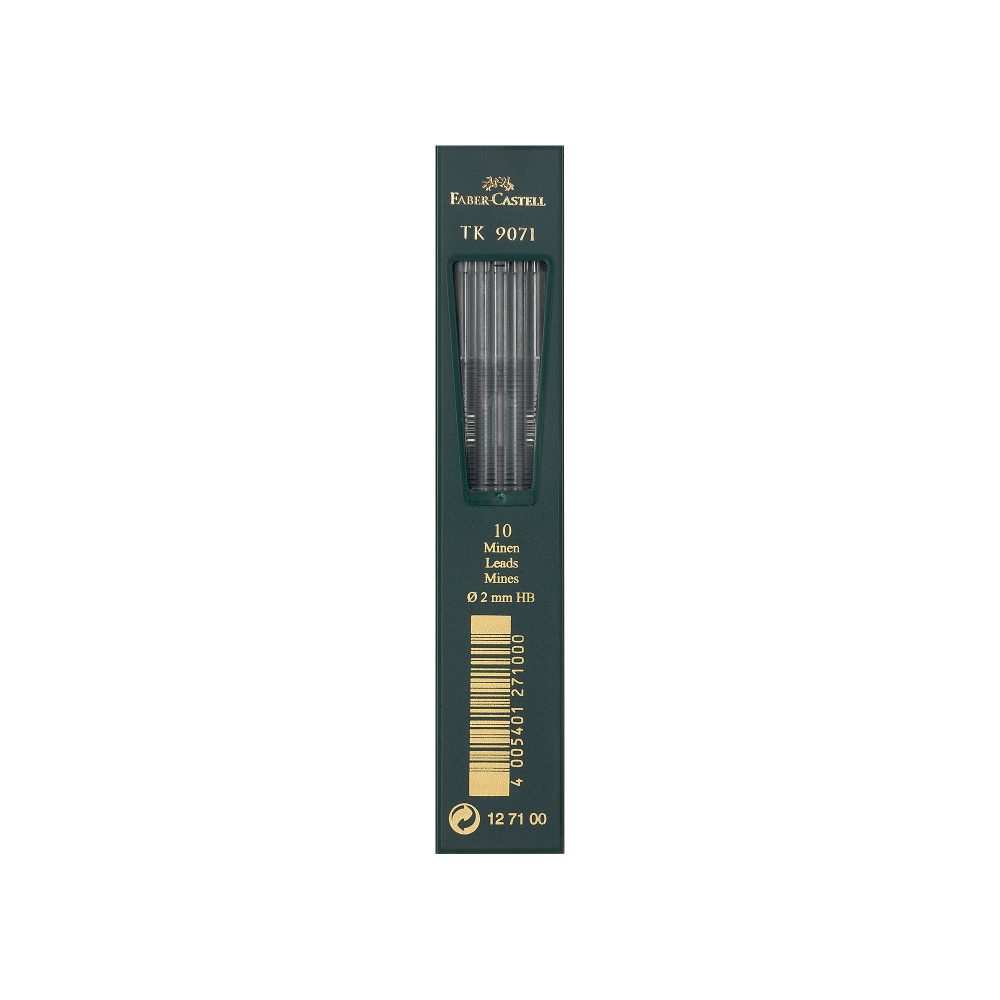 Faber-Castell TK-Ersatzminen TK 9071 HB Schwarz 10 Stück