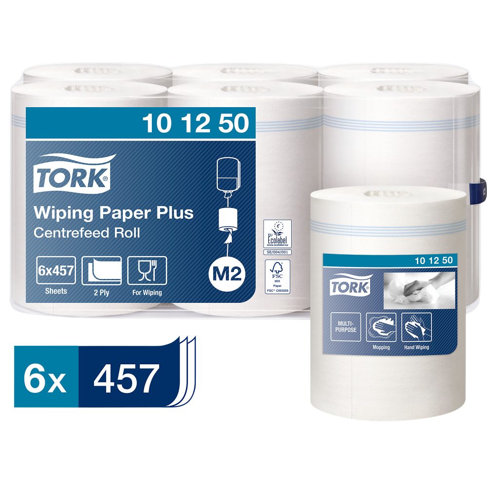Tork Advanced Wischtuchrolle M2 2-lagig 6 Rollen à 457 Blatt