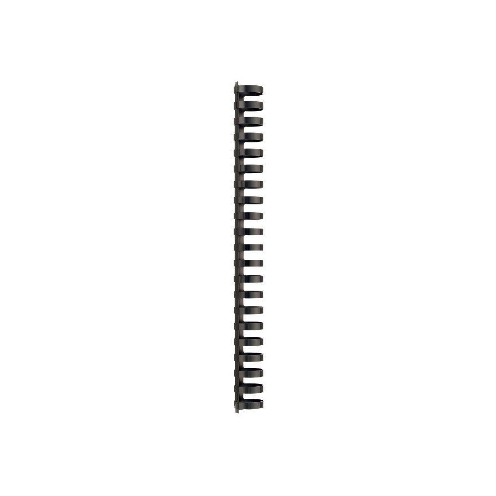 GBC Kunststoff Binderücken Schwarz 25 mm 225 Blatt DIN A4 50 Stück