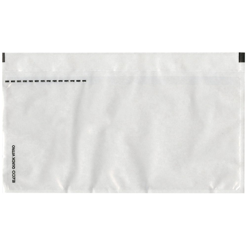 Elco Dokumententaschen ohne Fenster C5/6 24,5 x 12 cm Neutral 250 Stück