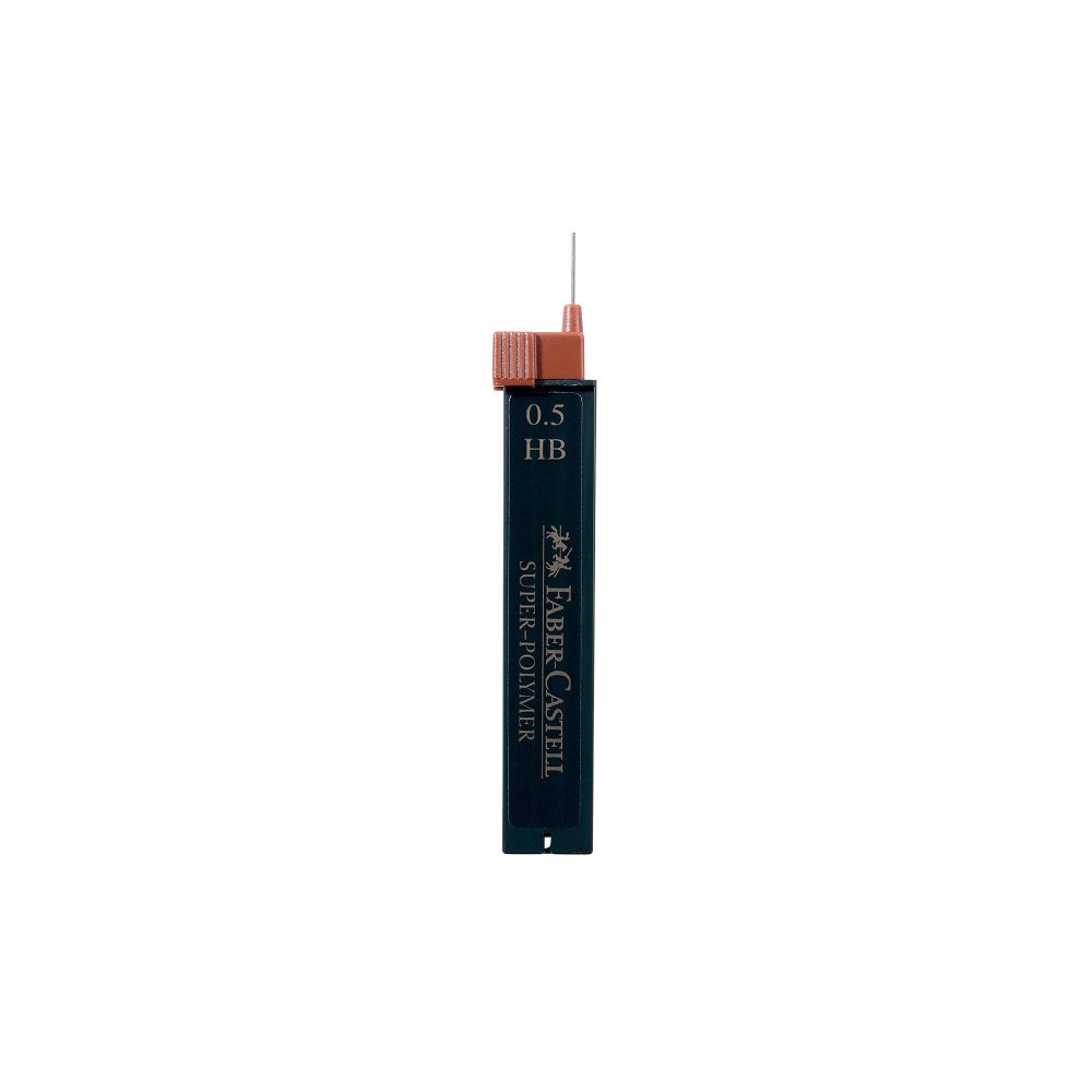 Faber-Castell Feinminen 120500 0.5 mm Schwarz 12 Stück