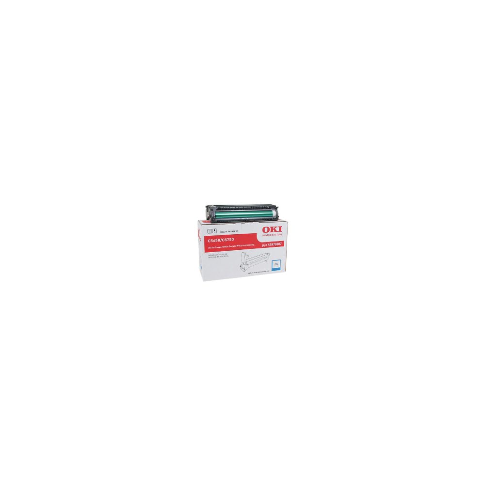 OKI -  Drum cyan 43870007 C5650/5750 20'000 Seiten, Schwarz, One Size