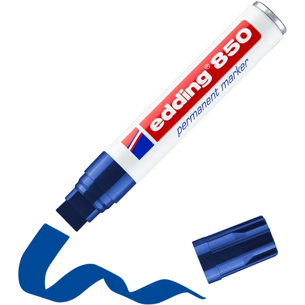 EDDING Permanent Marker 850 5-15mm 850-3 blau