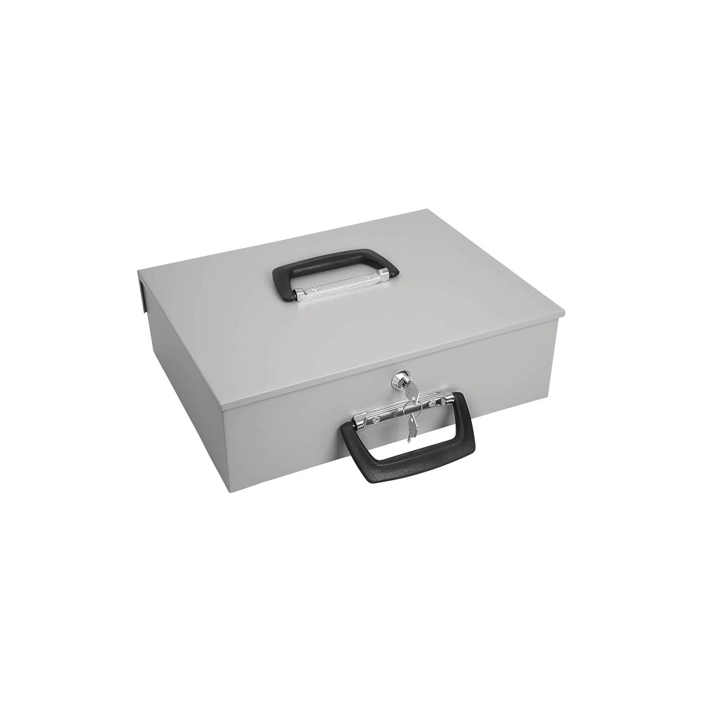 WEDO Geldkassette Universa Grau 355 x 275 x 115 mm