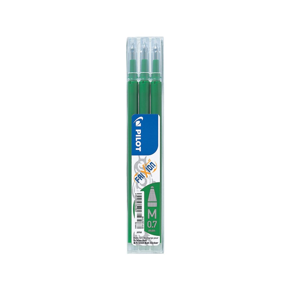Pilots Pilot Patrone FriXion 3 x Gr?n, Medium
