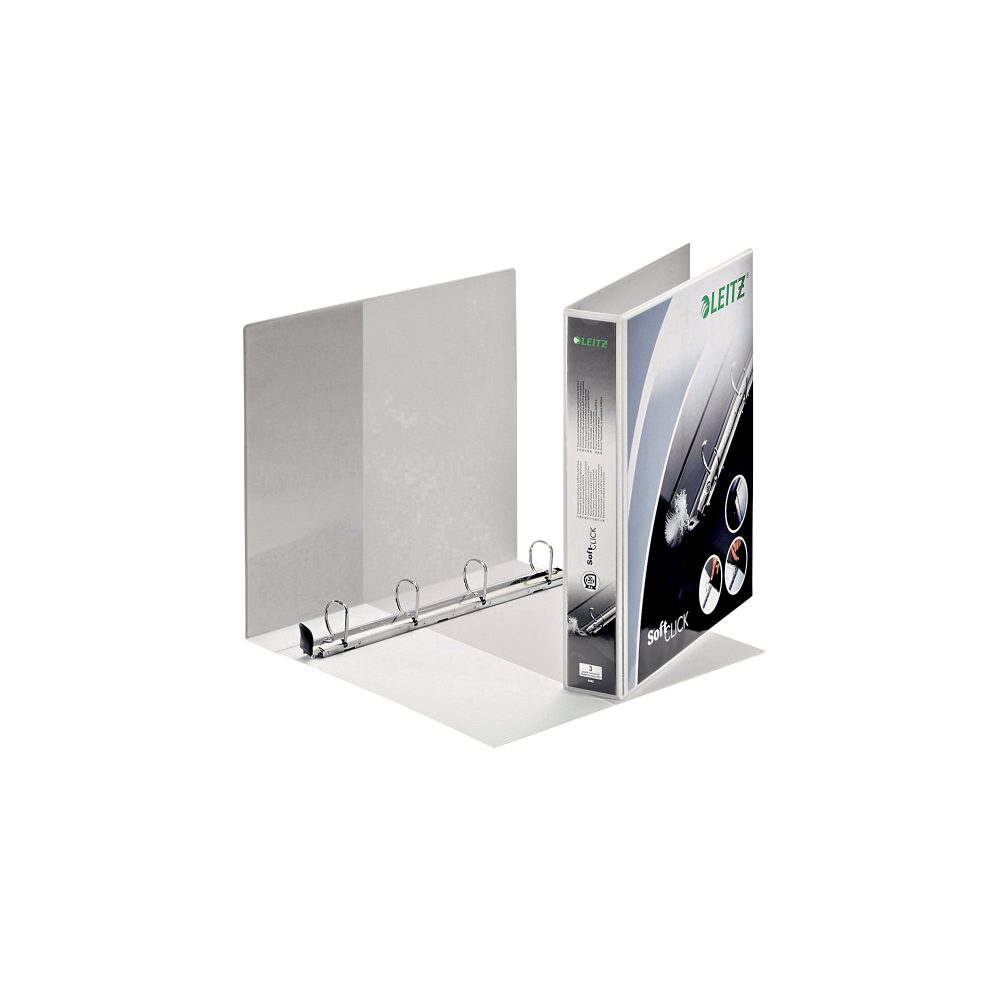 Ringbuch PP (Polypropylen) A4 4 Ringe 30 mm Weiss