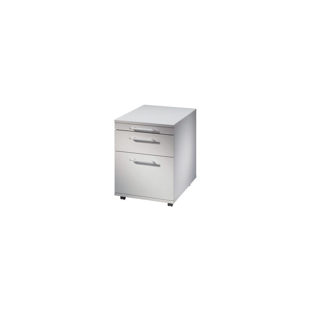 Hammerbacher Rollcontainer 1605/5 Lichtgrau 428 x 580 x 590 mm