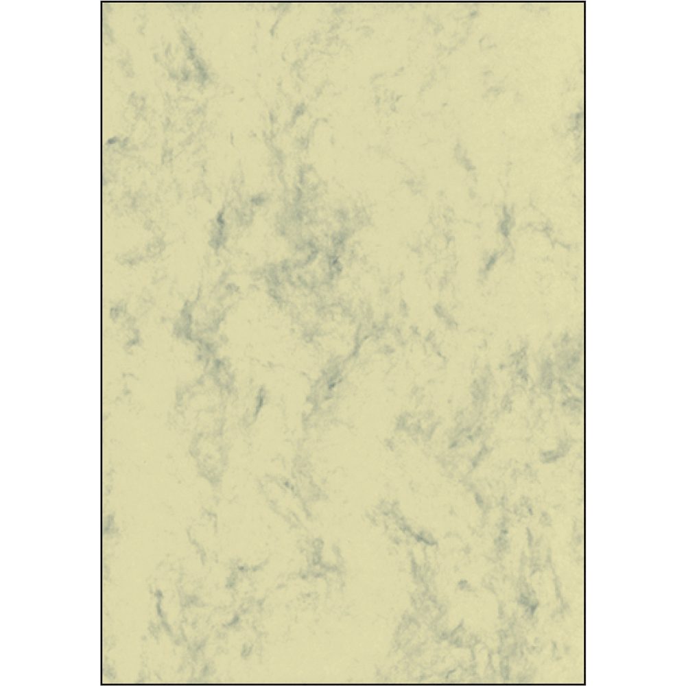Motivpapier Sigel DP372 Marmor DIN A4 90 g/m² Beige 100 Blatt