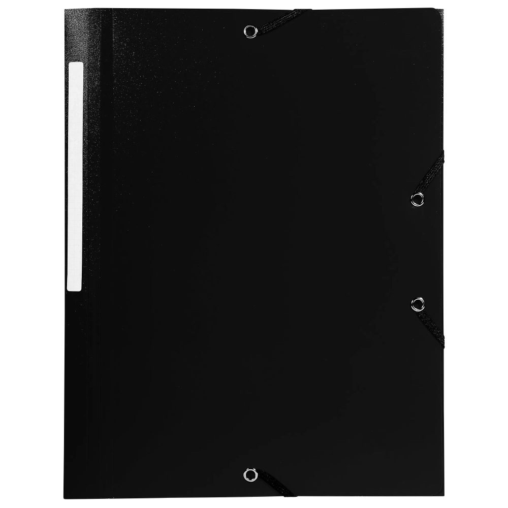 Exacompta Eckspannmappe Forever DIN A4 Schwarz Polypropylen 24 x 32 cm