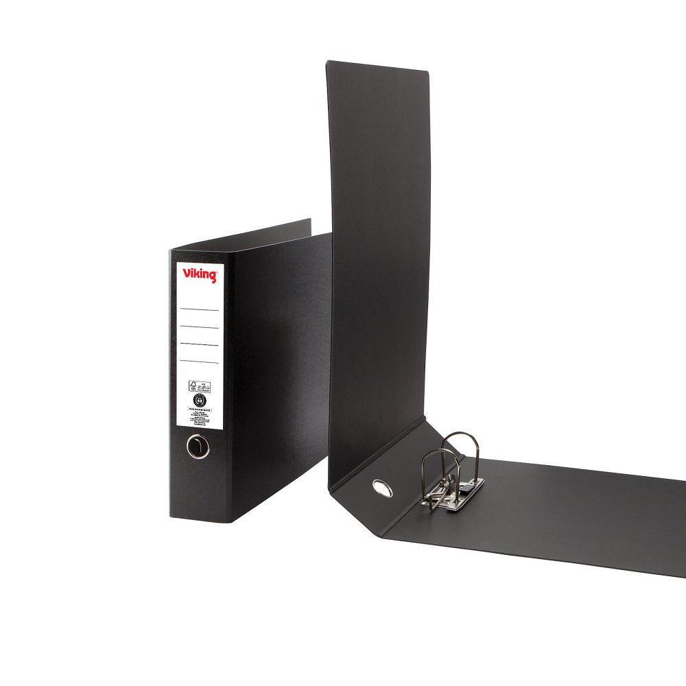 Office Depot Ordner A3 Quer 75 mm Schwarz 2 Ringe Hartpappe Matt Querformat