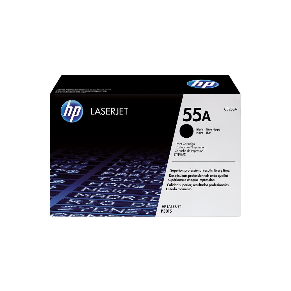 HP Toner-Modul 55A schwarz CE255A LaserJet P3015 6000 Seiten