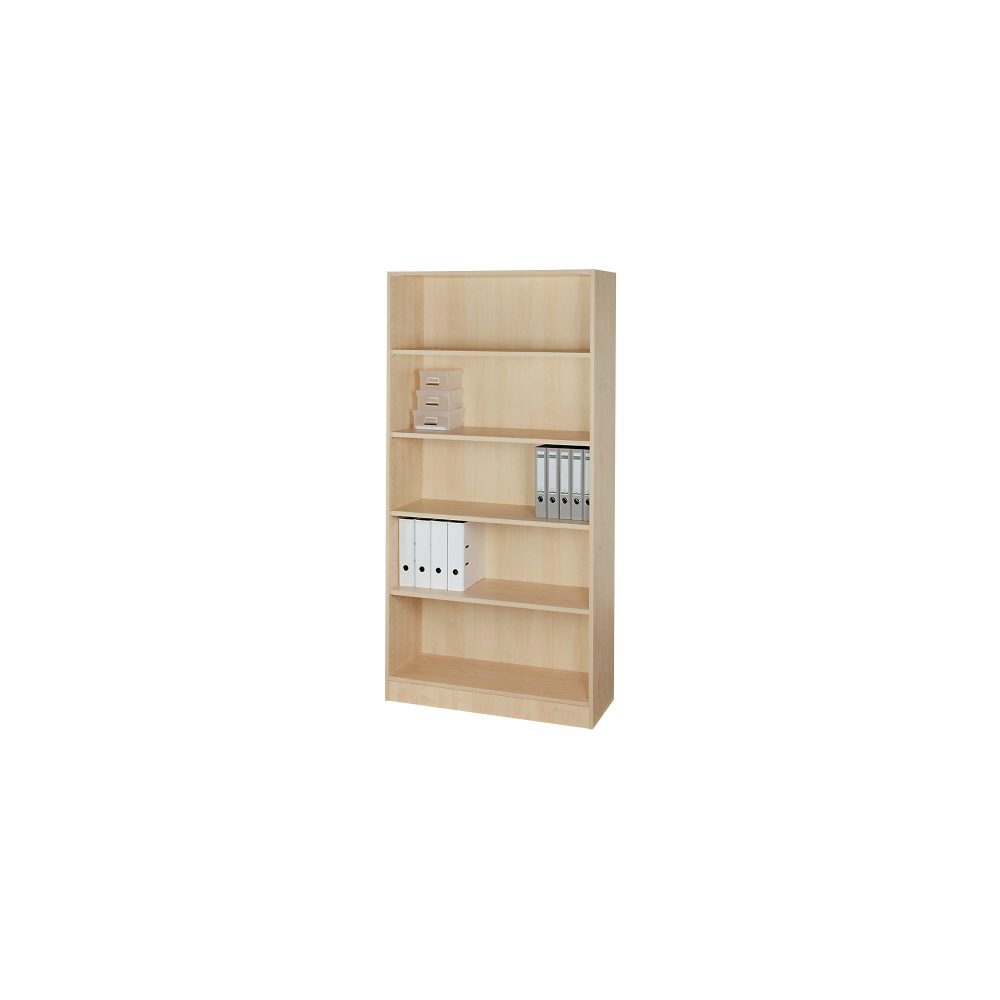 Hammerbacher Melaminharzbeschichtete Spanplatte Regal 4 1.000 x 400 x 2.004 mm Ahorn