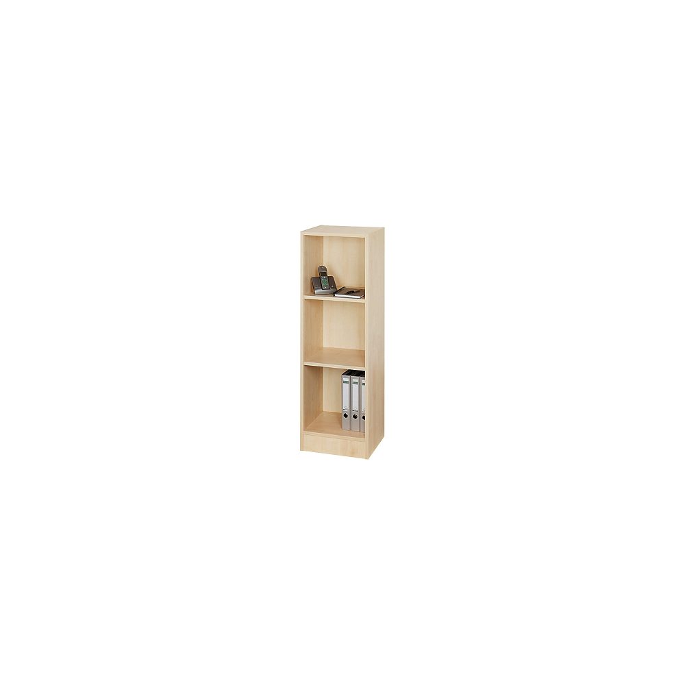 Hammerbacher Melaminharzbeschichtete Spanplatte Regal 4 406 x 400 x 1.270 mm Ahorn