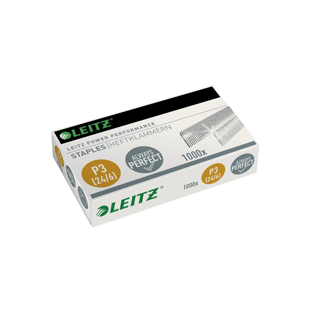 Leitz Power Performance P3 24/6 Heftklammern 5570 verzinkt 1000 Stück