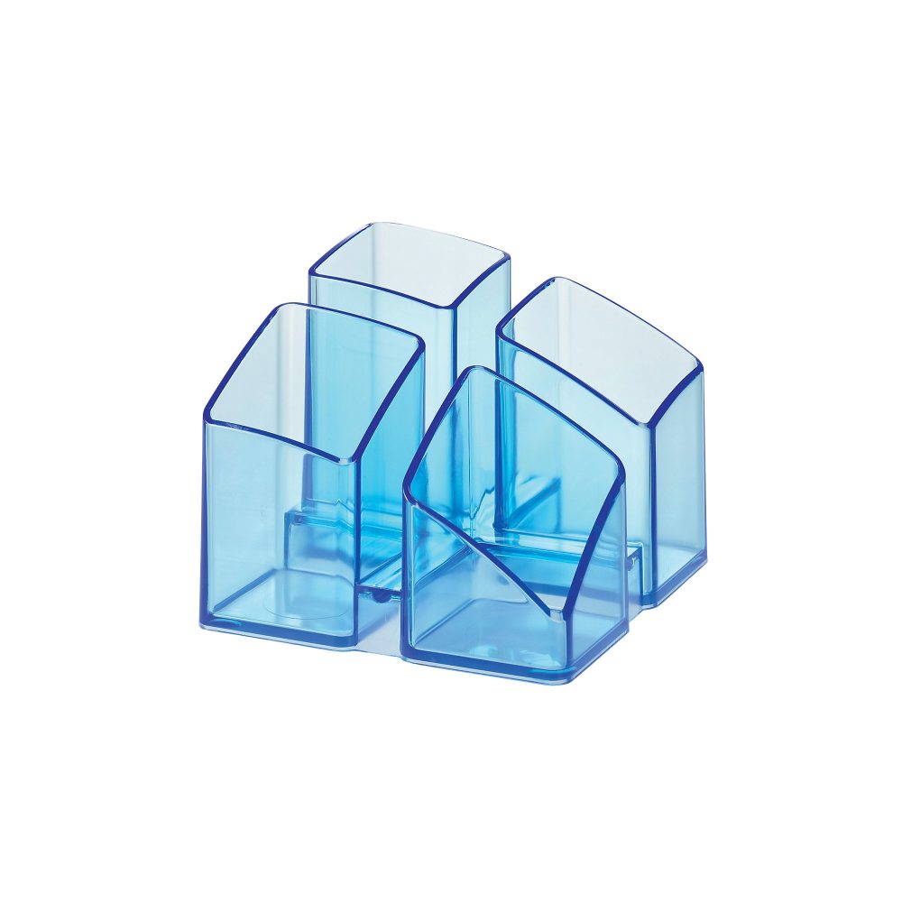HAN Stiftehalter Scala 1745 Kunststoff Blau, Transparent 12,5 x 12,5 x 10 cm