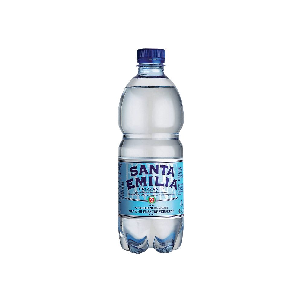 Santa Emilia mit Kohlensäure Mineralwasser EINWEG 500 ml