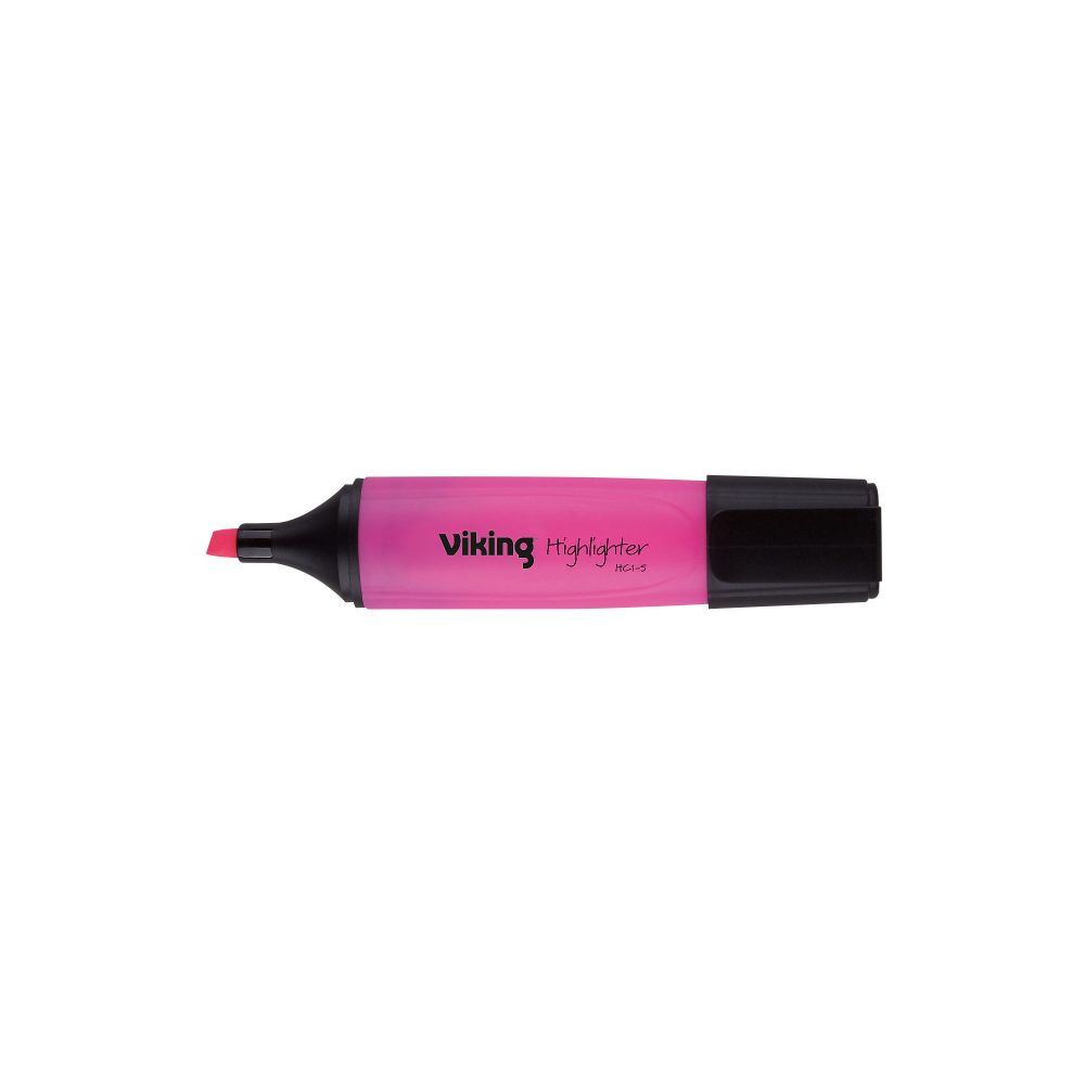 Niceday HC1-5 Textmarker Pink Breit Keilspitze 1 - 5 mm