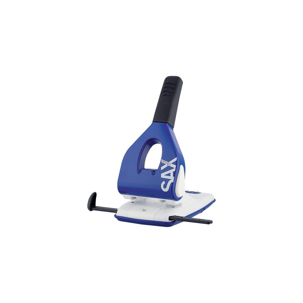 SAX Registraturlocher 618 Blau 65 Blatt 2-fach